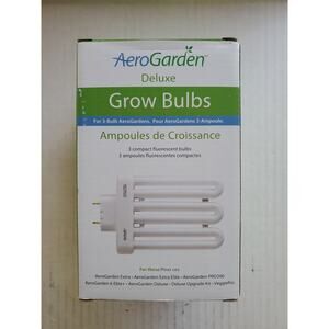 3 AeroGarden Fluorescent Grow Bulbs #100633 for Pro200, 6 Elite+, Deluxe & more